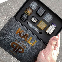 Kali V2 RDA/RSA Master Kit (Black / Gumetal Kit by qp Design (New)