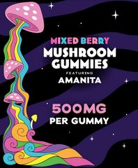 Kruz - Mixed Berry Amanita Mushroom Gummies