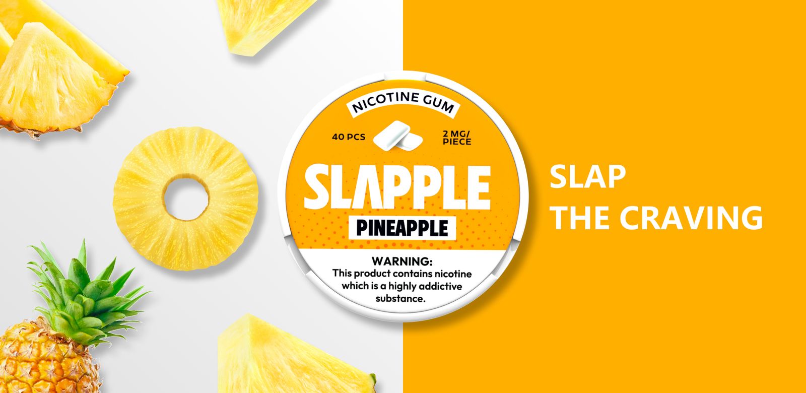 Slapple Nicotine Gum
