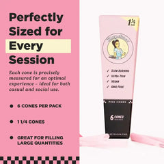 Blazy Susan Pink Pre-Roll Cones