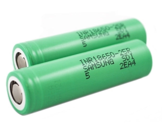 25R 18650 2500mAh 20A (Single)