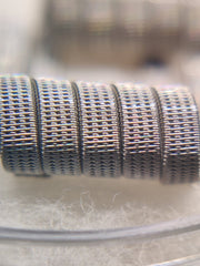 28/38 N90 4 Core Staggered Fused Clapton (.08 ohm)  - Ohmcentric