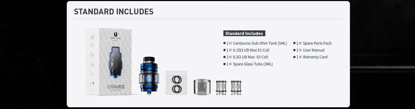 Lost Vape Centaurus Sub-Ohm Tank – Hobby Delights