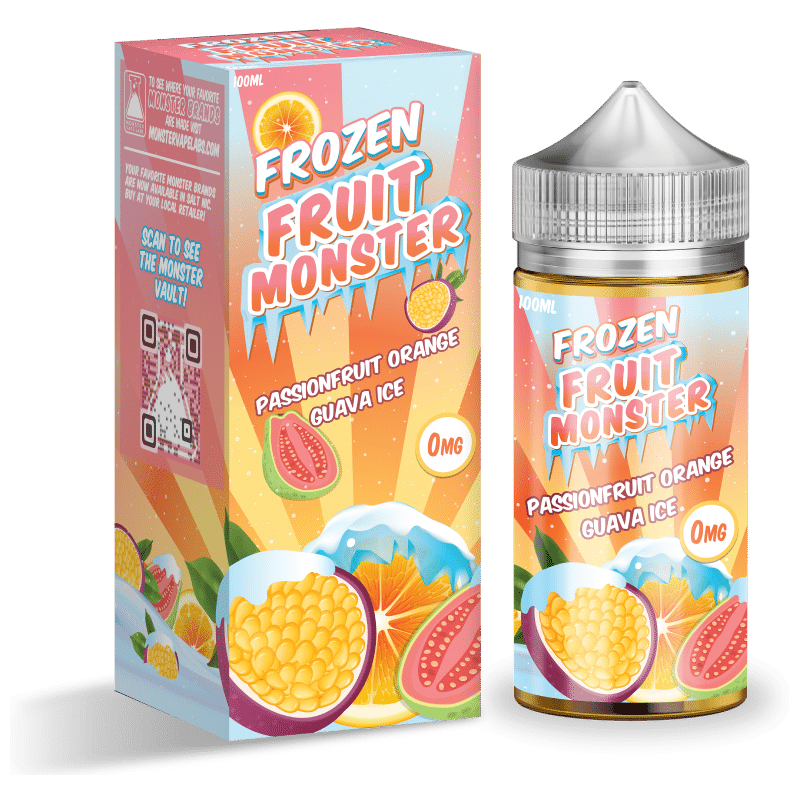 Frozen Fruit Monster - Passionfruit Orange Guava Ice 100ml