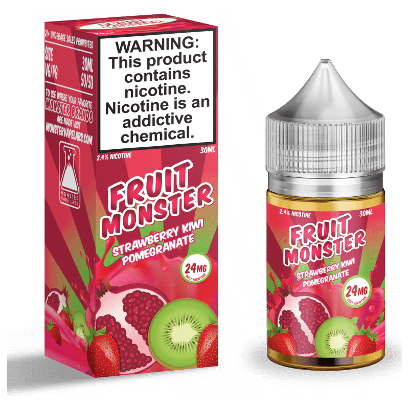 Fruit Monster Salts - Strawberry Kiwi Pomegranate