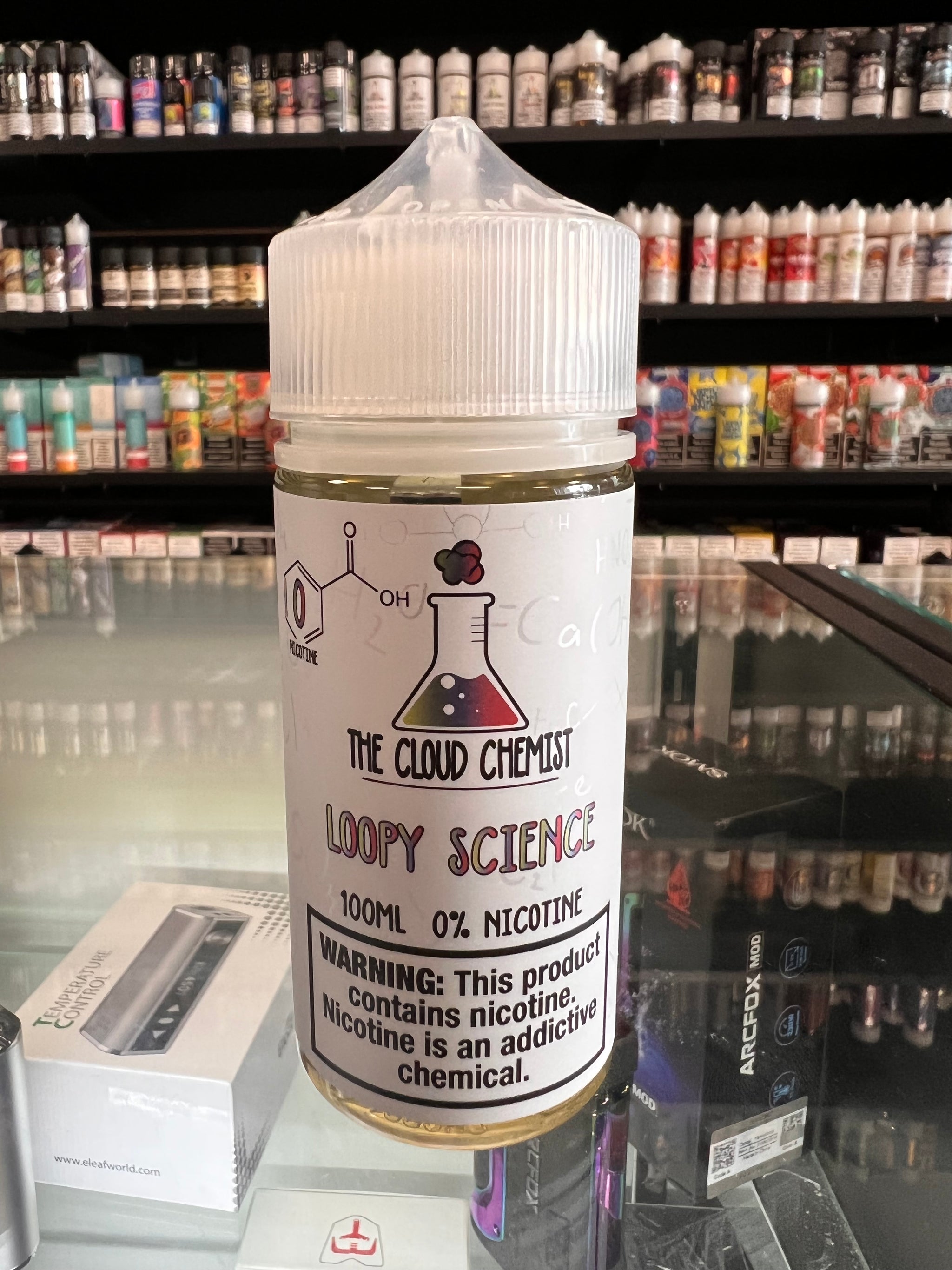 The Cloud Chemist - Loopy Science (100ml) Hobby Delights The Cloud Chemist - Loopy Science (100ml) Hobby Delights