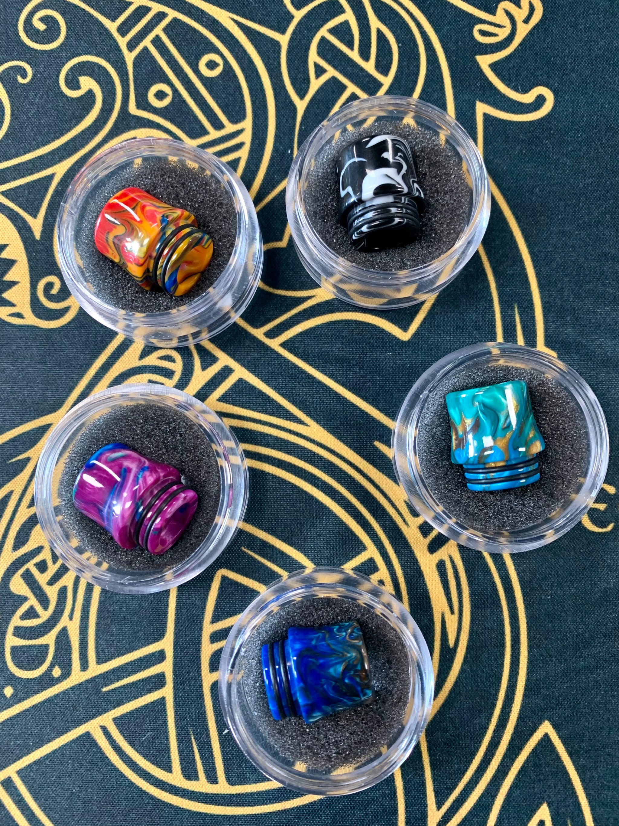 810 Resin Drip Tip - Smoky Resin