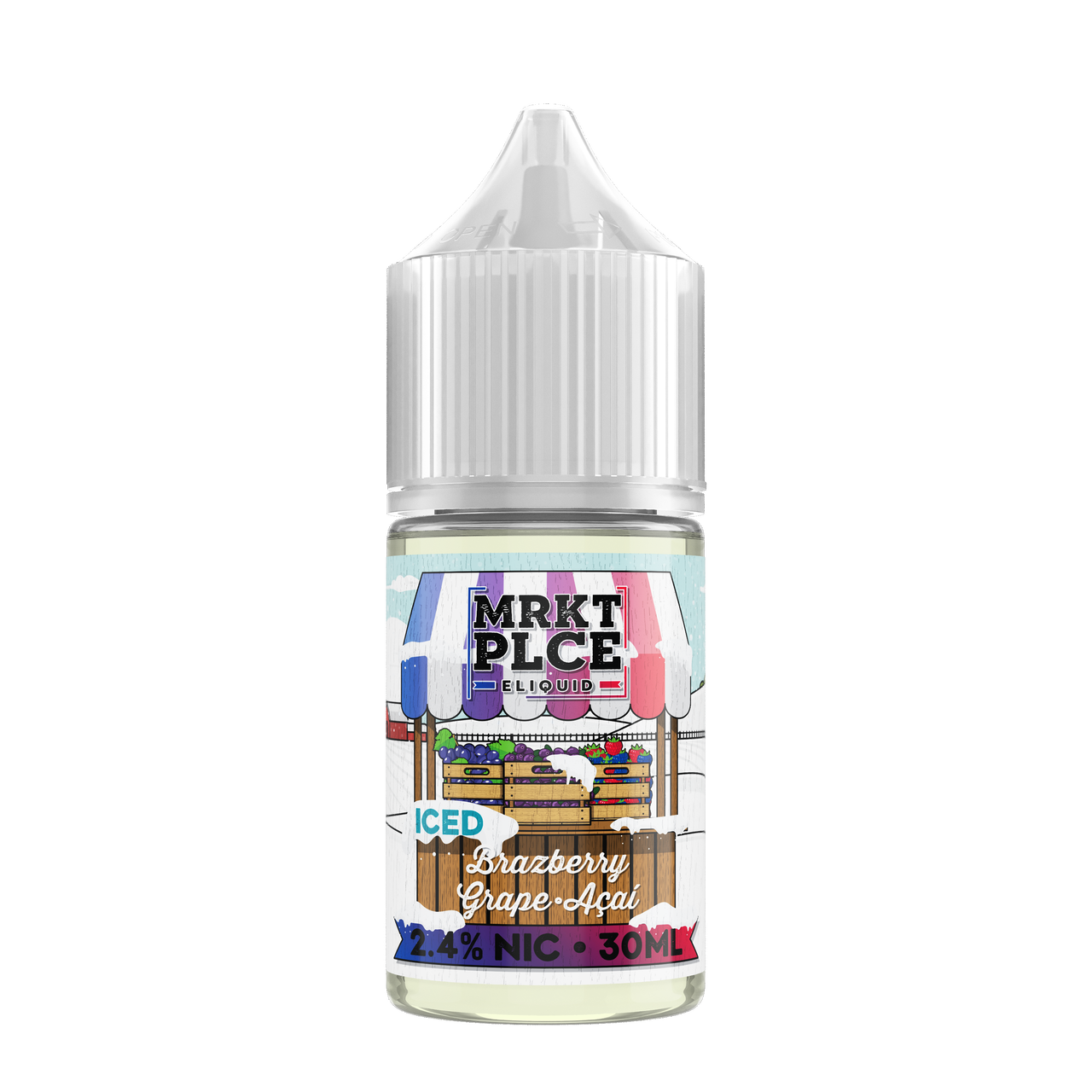 Brazberry Grape Acai ICED - MRKT PLCE Salts