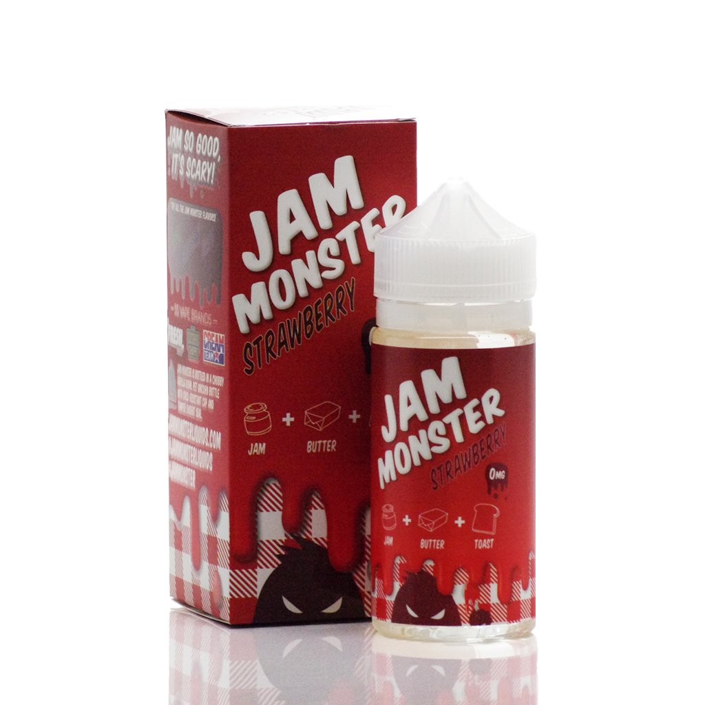 Jam Monster STRAWBERRY eLiquid (100ML) Best E-Liquid