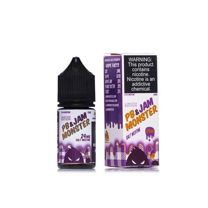 Jam Monster Salts - PB & Jam (Grape)