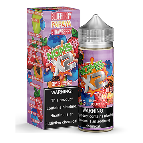 NOMS X2 - Blueberry Papaya Strawberry