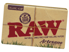 Raw Organic Hemp Artesano 1 1/4 Papers