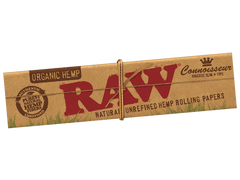 Raw Organic Hemp Kingsize Slim Connoisseur Papers