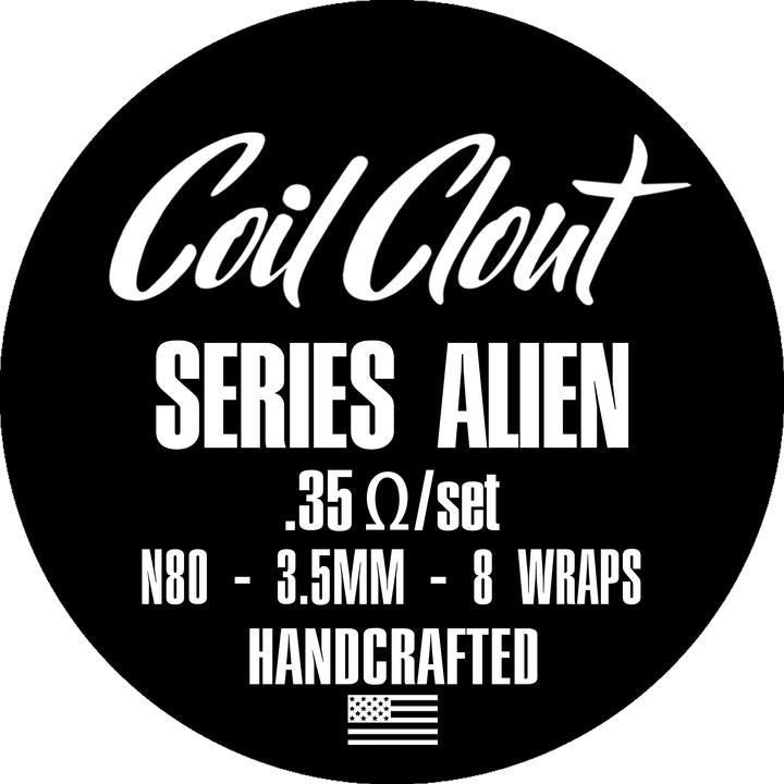 Series Tri-Core Aliens (N80 .35 ohm) - Coil Clout