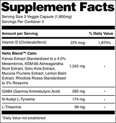 Hello Kanna Dietary Supplements