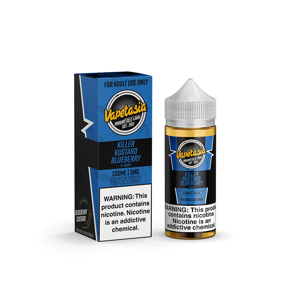 Killer Kustard Blueberry 100ml - Vapetasia