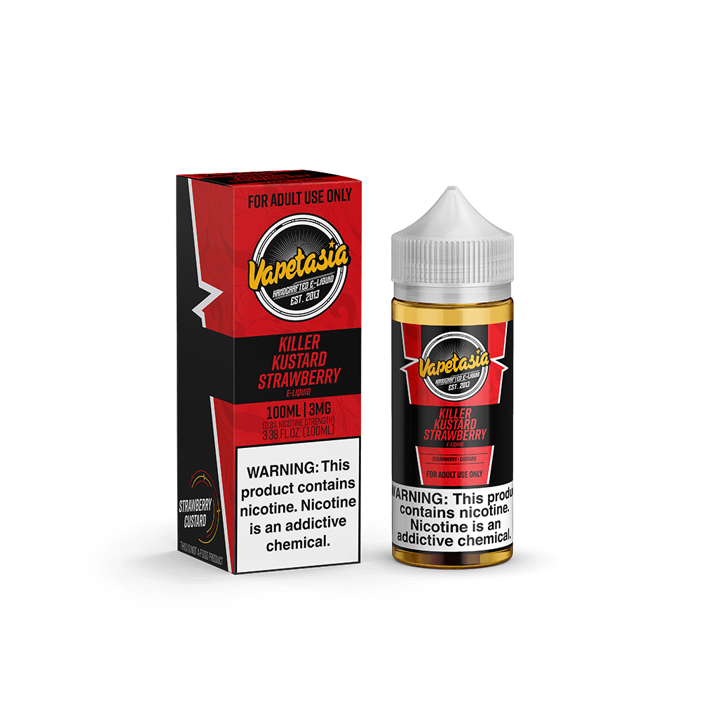 Killer Kustard Strawberry 100ml - Vapetasia