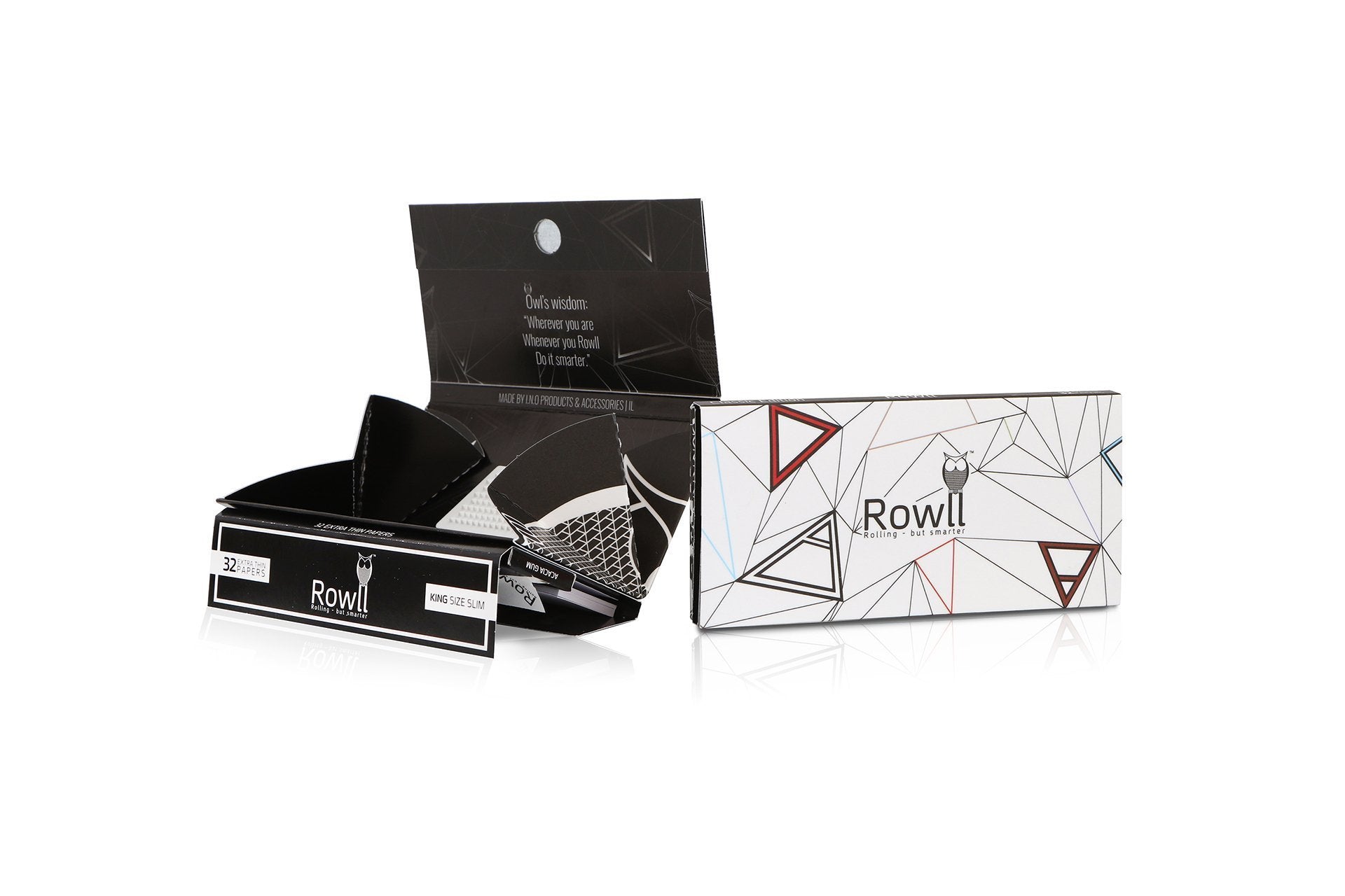 Rowll King Size Slim Rolling Paper Kit