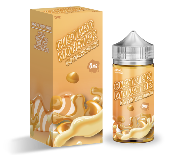 Custard Monster -  Butterscotch 100ml