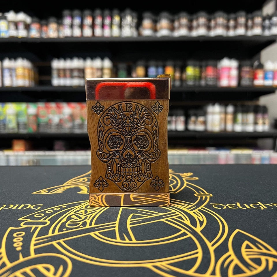 MRN Modz Revo V2 Wood (21700) Parallel Mech Mod – Hobby Delights