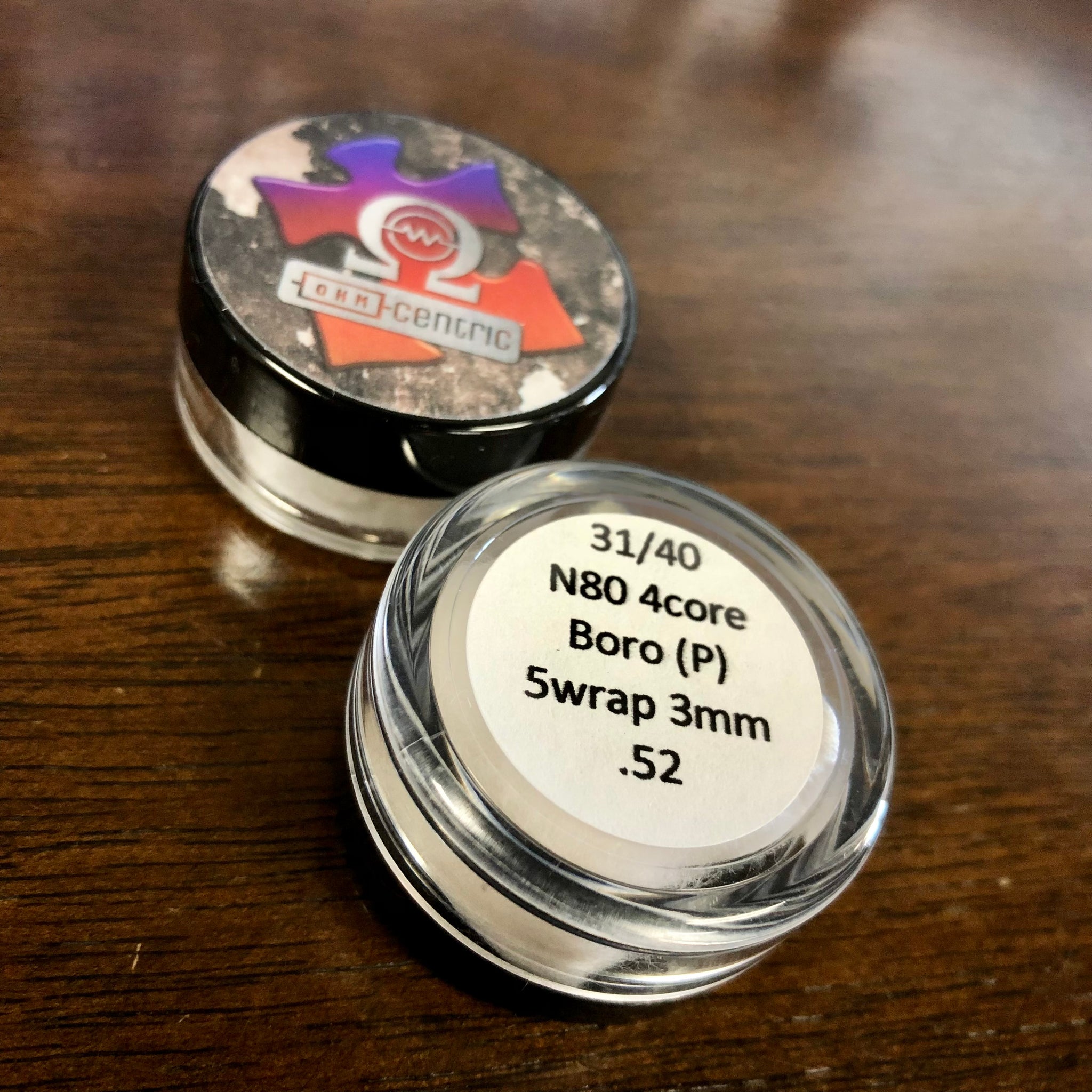 4 Core Boro (Parallel/Opposing Legs - 3mm/.53ohm) - Ohmcentric