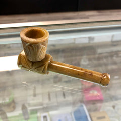 Chimney Carved Stone Pipe 3.5"