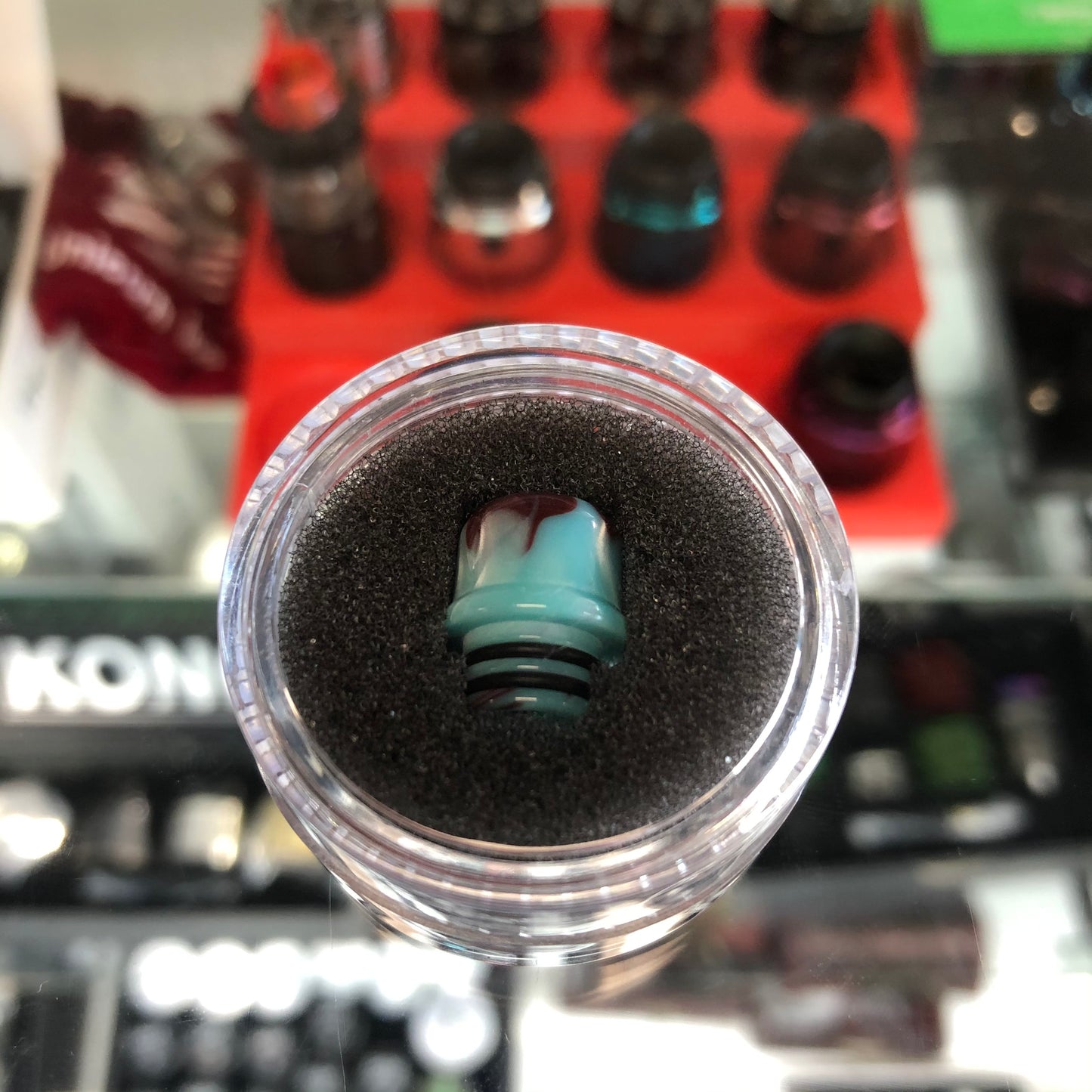 510 MTL Rounded Marble Resin Drip Tip
