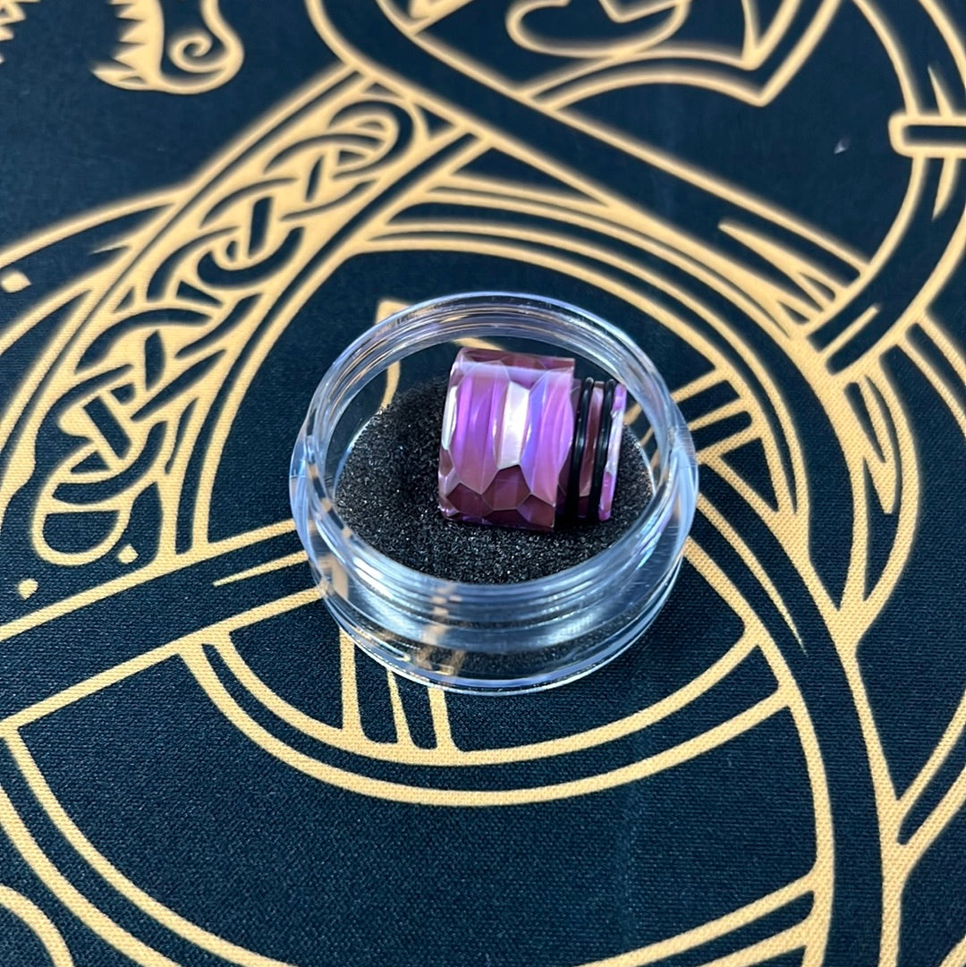 810 Resin Drip Tip - Snakeskin Translucent