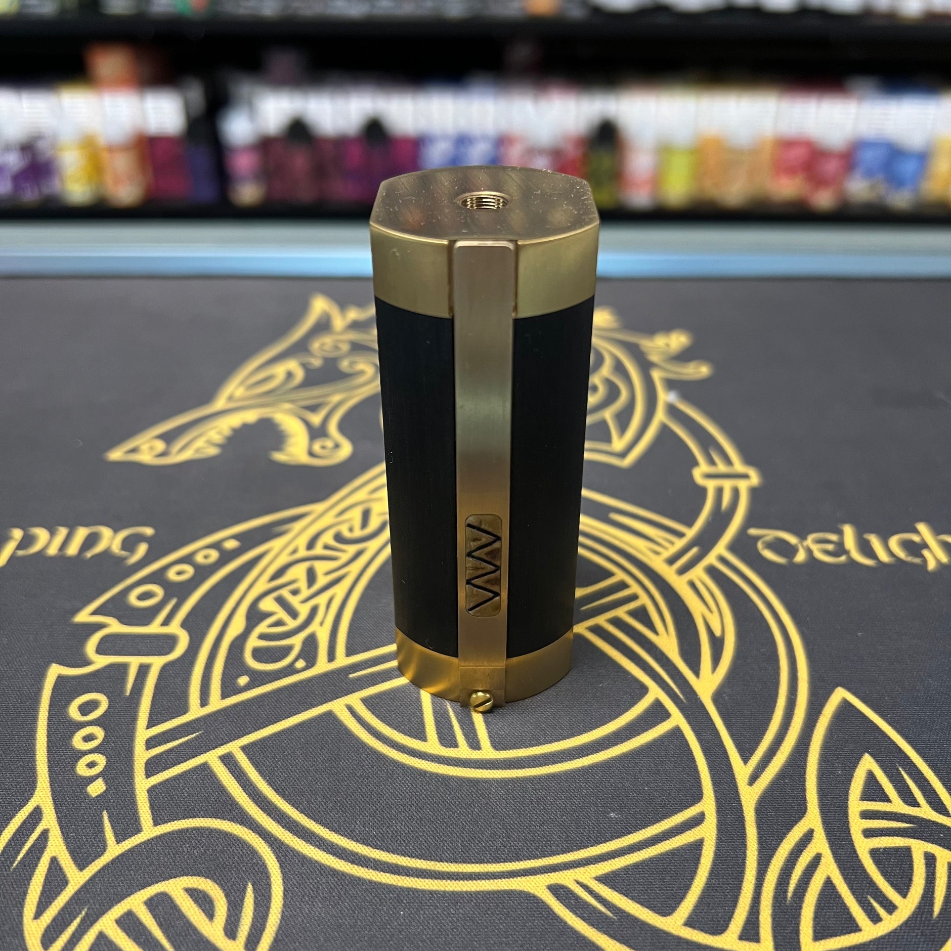 【爆煙】KING Mechanical MOD 【BLACK】 Buy Authentic KIZOKU Kirin Semi-Mech Tube Black Brushed