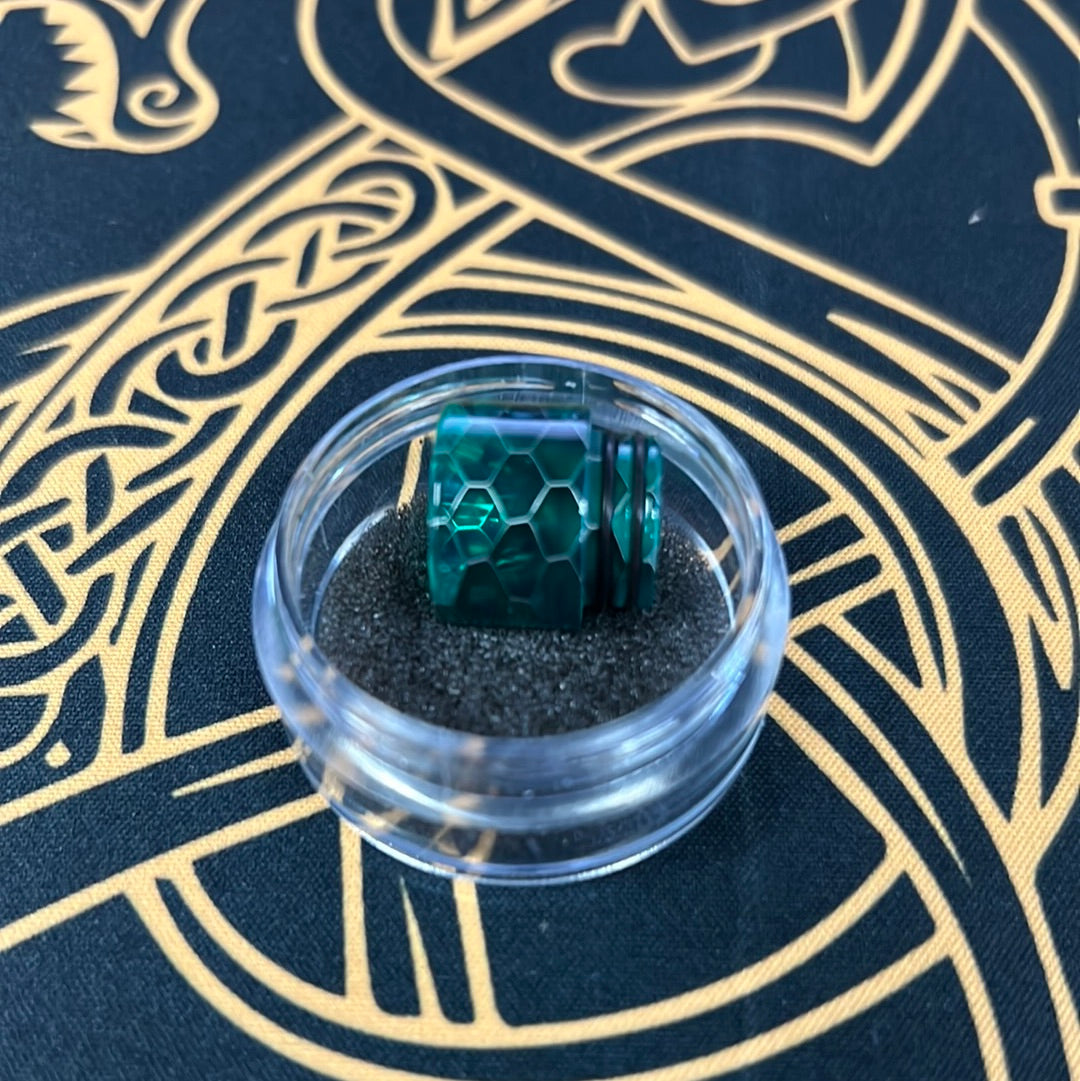 810 Resin Drip Tip - Snakeskin Translucent