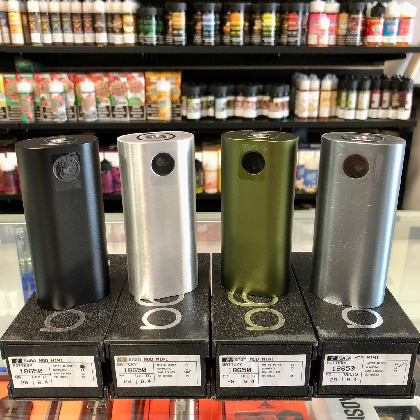 Saga Mini (18650) Series Mech Mod - Vaperz Cloud