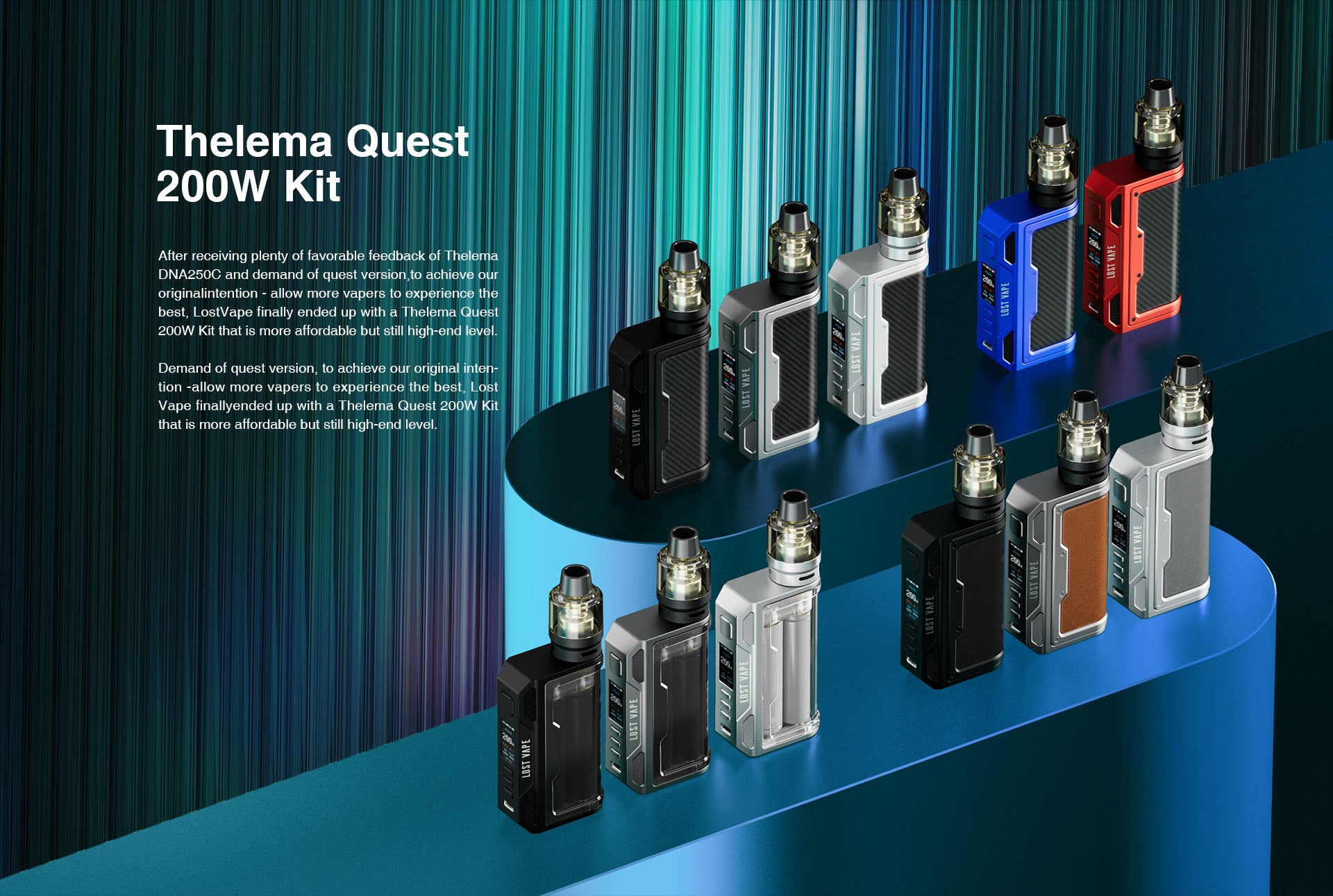 Lost Vape Thelema Quest 200W Kit